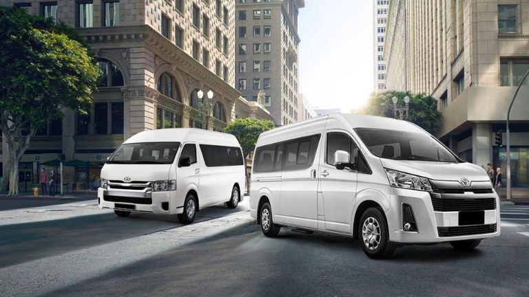 hiace premio jogja dan hiace commuter